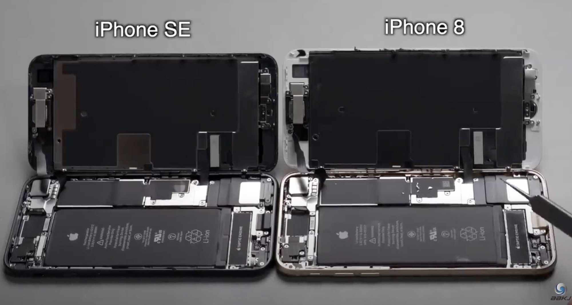 Teardown Video Compares New iPhone SE to iPhone 8