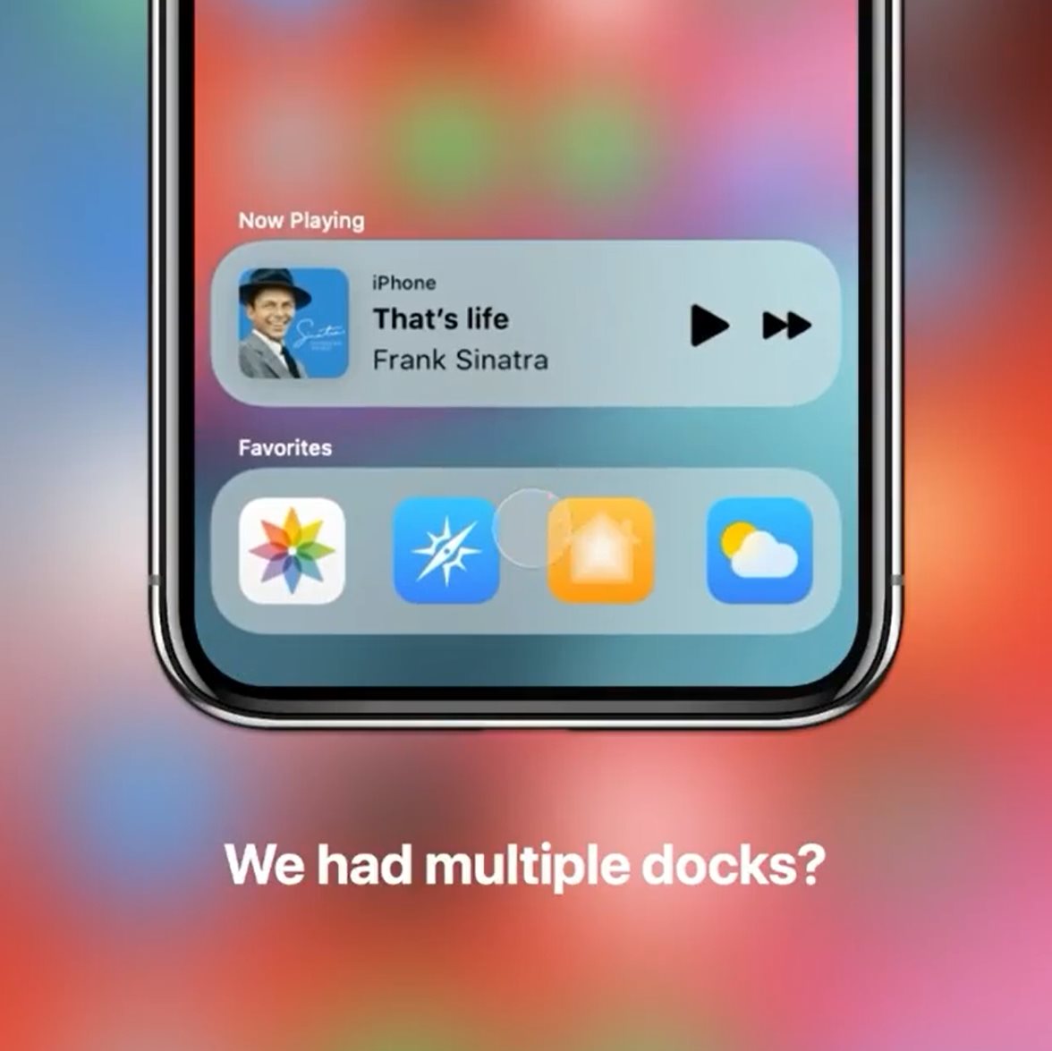 iPhone with Multiple Docks Looks too Good to Be True