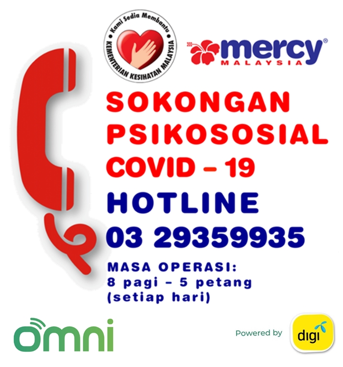 Mercy Malaysia digi Omni covid-19 Hotline