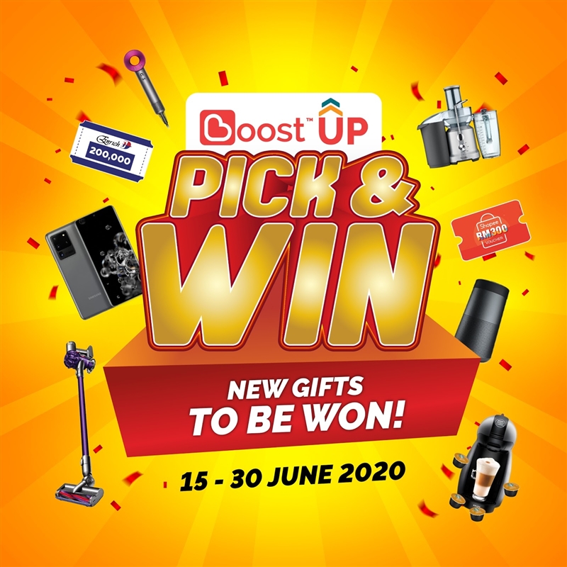 Boost-BoostUP Pick & Win