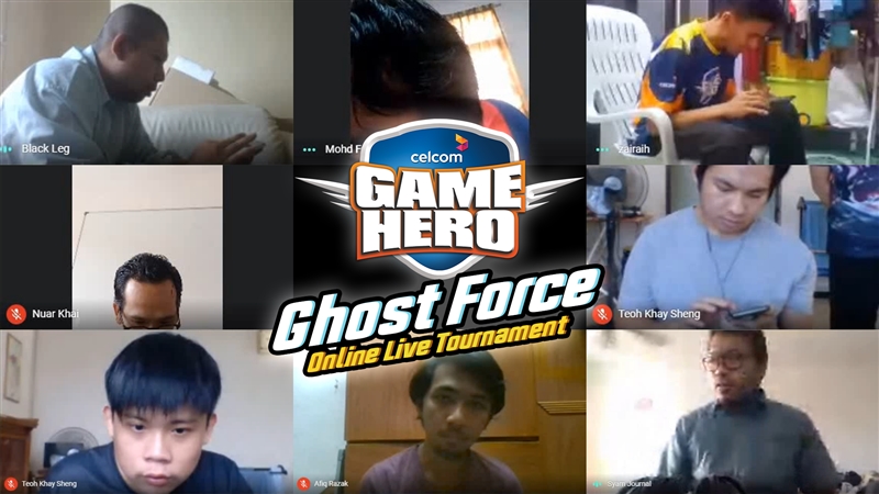 Celcom Game Hero - Ghost Force Finalists Online Tournament