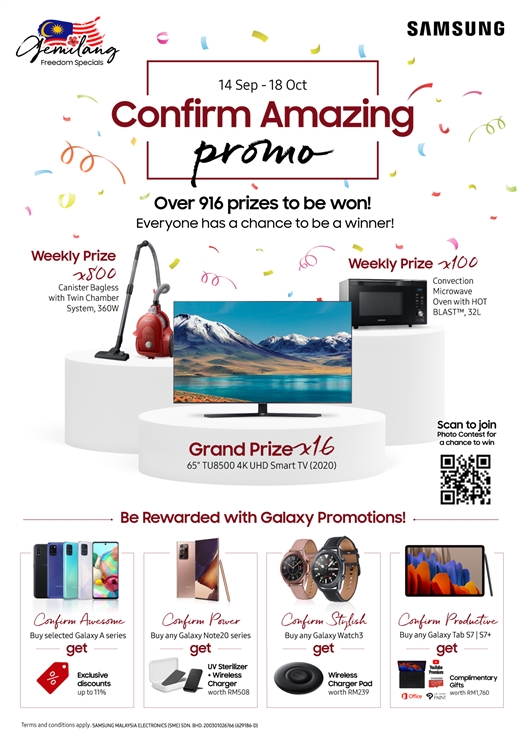 Samsung Malaysia Gemilang Confirm Amazing Campaign