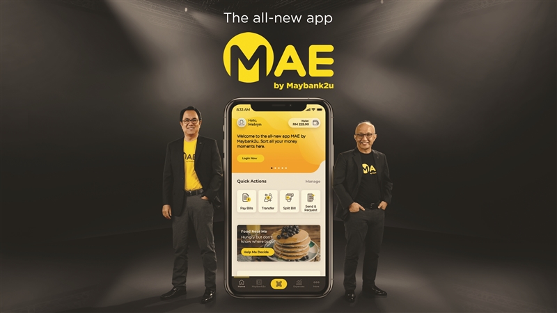 MAE by Maybank2u app launch