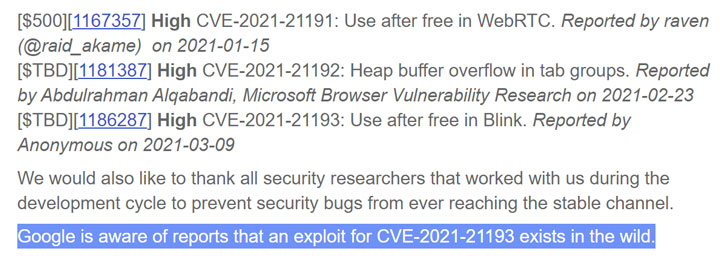 Another Google Chrome 0-Day Bug Found Actively Exploited In-the-Wild 2