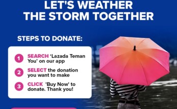 Lazada Donates 30,000 Units of Flood Relief Aid and Rallies Support 1
