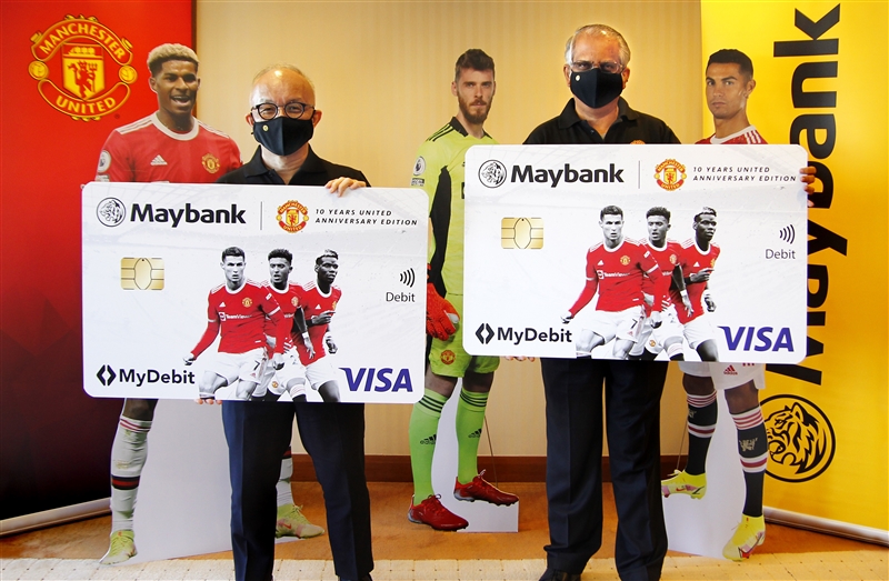 Limited Edition Maybank Manchester United Visa Debit Card