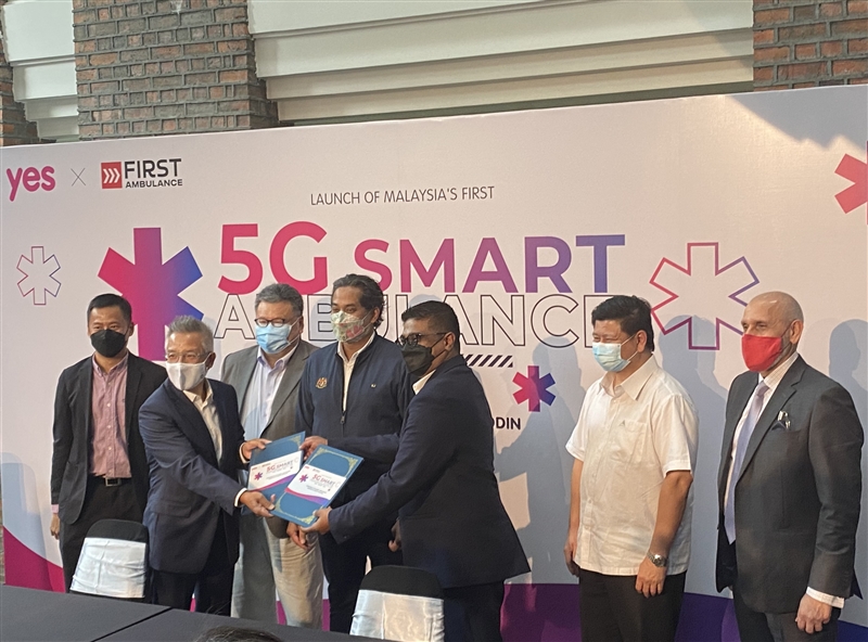 YES 5G Smart Ambulance service Malaysia