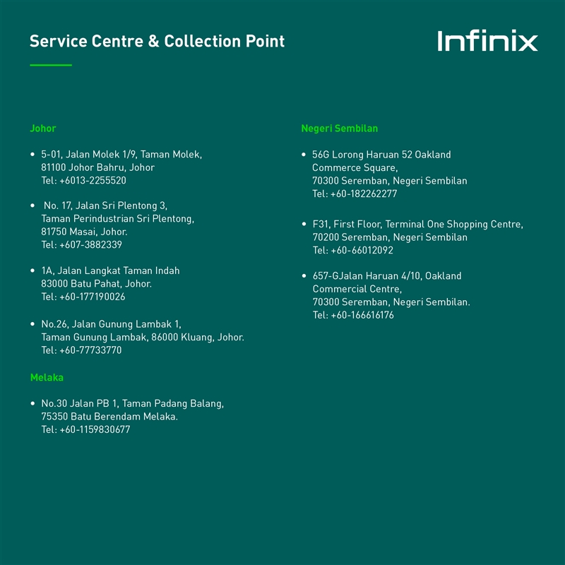 Infinix Malaysia Service Centre 3