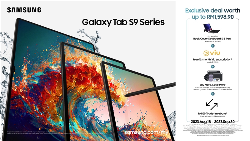 Samsung Galaxy Tab S9 Series Launch Promo Malaysia v2