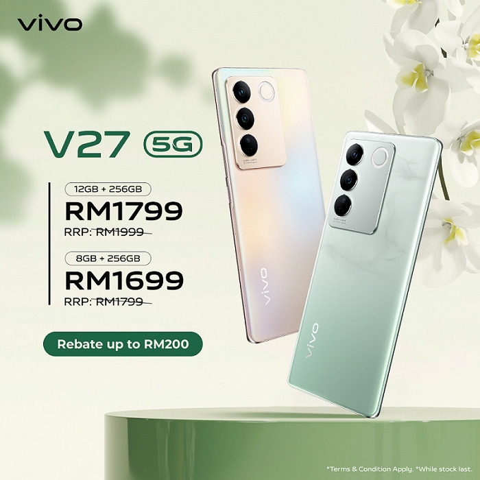 VIVO V27 SERIES REBATE UP TO RM200