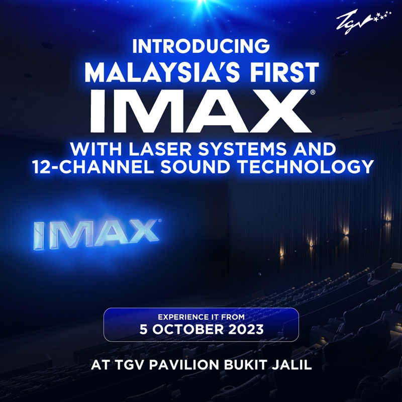TGV Cinemas unveils IMAX with Laser Systems and 12-Channel Sound Technology
