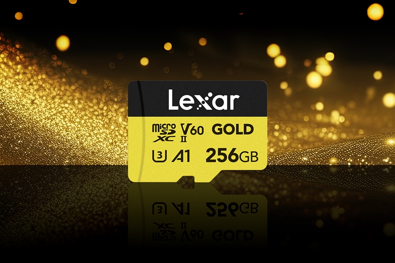 Lexar Professional GOLD microSDXC UHS-II Card